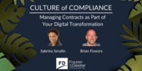 Culture of Compliance Managing Contracts as Part of Your Digital Transformation
