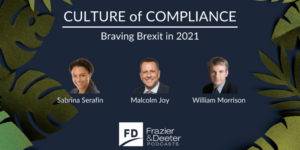 Culture of Compliance Braving Brexit in 2021