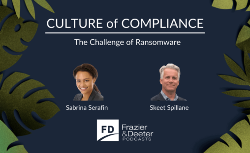 Culture of Compliance The Challenge of Ransomware UPDATED