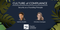 Culture of Compliance - Security as a Founding Principle