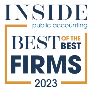 Frazier & Deeter Recognized by INSIDE Public Accounting as a Best of the Best Firm for 2023