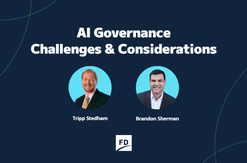 AI Governance Challenges & Considerations