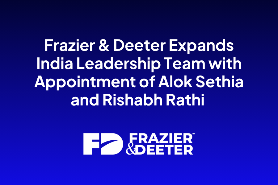 FD Expands India Leadership Team with Appointment of Alok Sethia and Rishabh Rathi